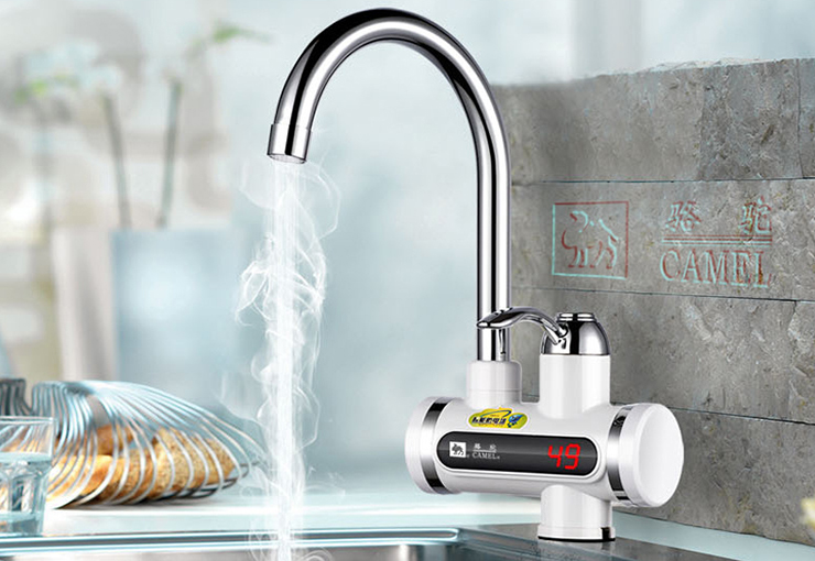 How to select the correct water inlet mode for electric faucet