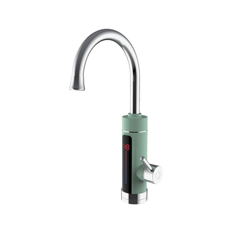 Large  Screen Flat Head Models Electric Faucet